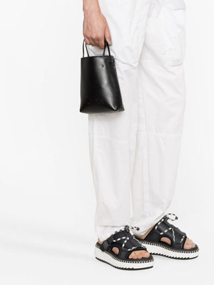 CHLOÉ Black Leather Bucket Handbag for Women - SS24 Collection