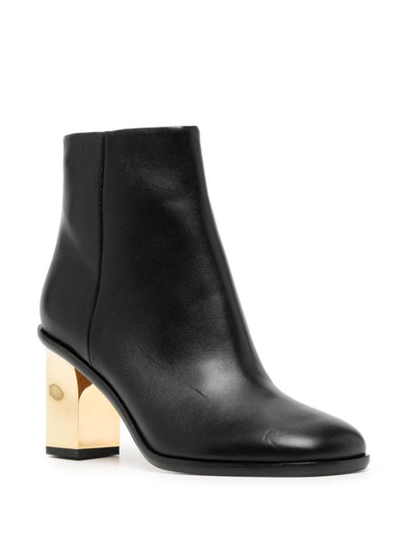 CHLOÉ Sleek Black Leather Boots for Women - FW23 Collection