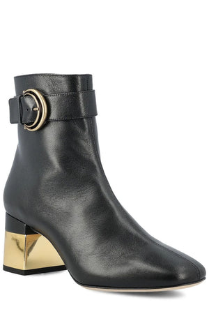 CHLOÉ Alize Boot with Luxurious Gold Heel