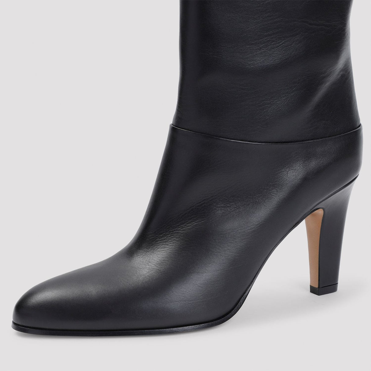 CHLOÉ Eve Leather Ankle Boots with 3.3-inch Heel