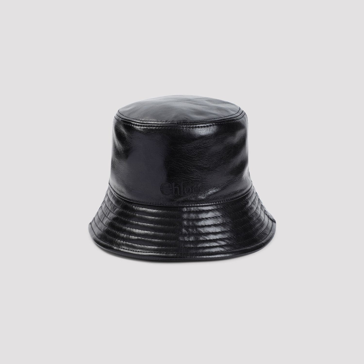 CHLOÉ Elegant Leather Bucket Hat