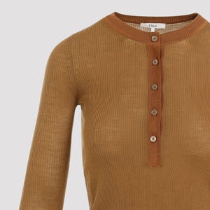 CHLOÉ Luxurious 100% Wool Pullover