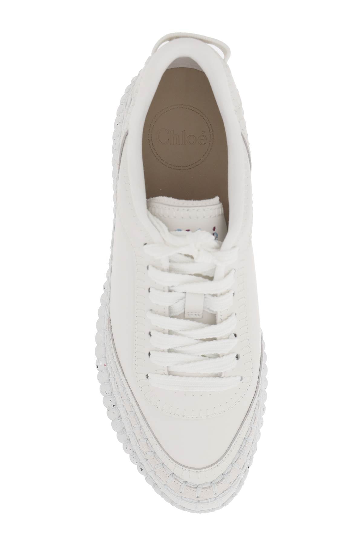 CHLOÉ Nama Leather Sneakers for Women