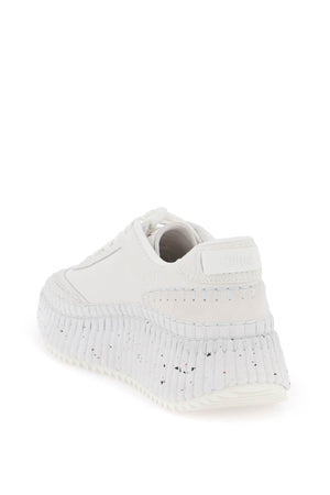 CHLOÉ Giày Sneaker Nhiều Màu Trắng cho Nữ - Xuân/Hè 2024