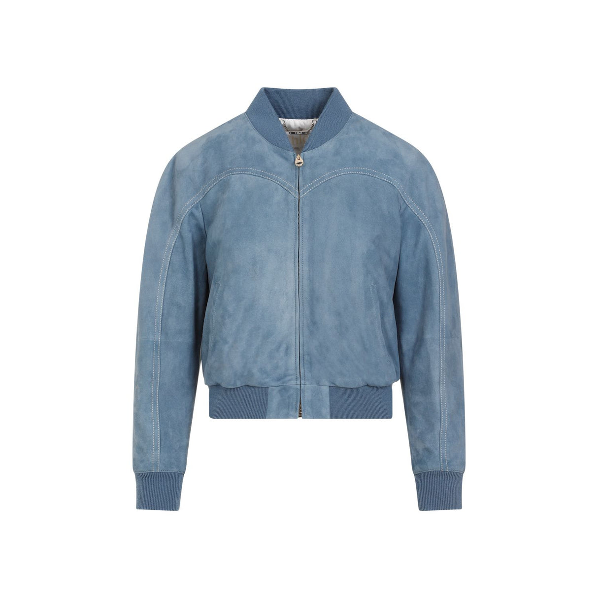 Navy CHLOÉ Bomber Jacket for Women | SS24 Season