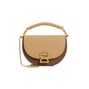 CHLOÉ Beige Leather Shoulder Bag for Women - SS24 Collection