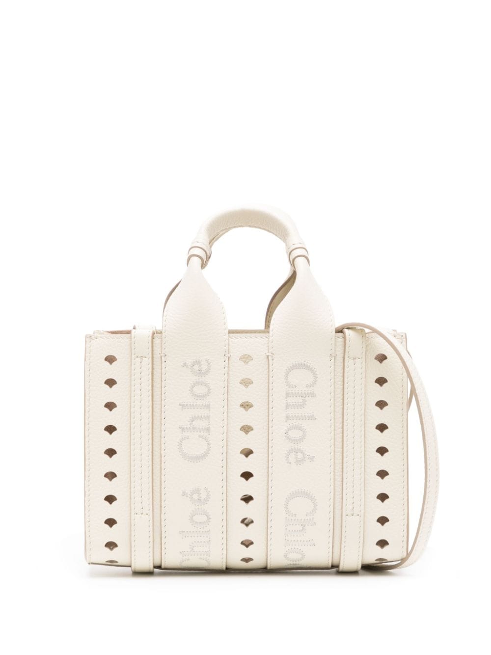 CHLOÉ Small Leather Tote Handbag