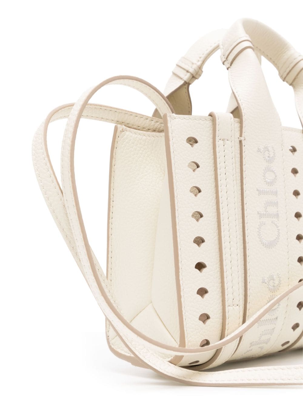 CHLOÉ Small Leather Tote Handbag