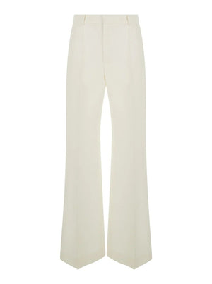 CHLOÉ STRAIGHT NATURAL TROUSERS