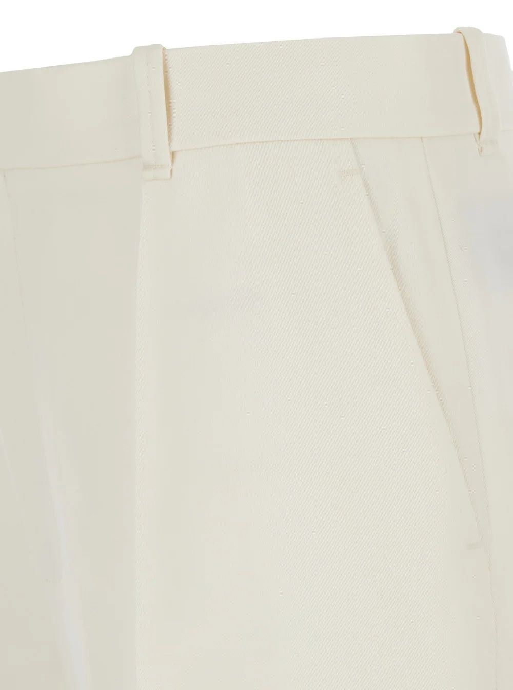 CHLOÉ STRAIGHT NATURAL TROUSERS