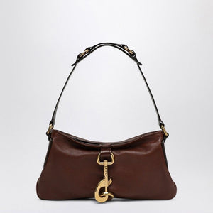 CHLOÉ Mini Dark Ebony Calfskin Leather Shoulder Handbag