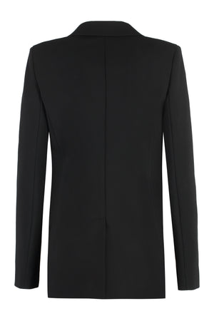 MAX MARA Black Single-Breasted One Button Jacket for Women