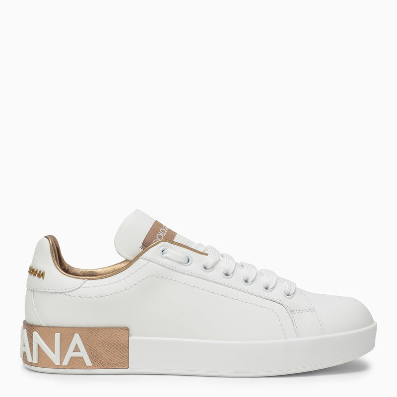 DOLCE & GABBANA Luxury Nappa Leather Portofino Sneakers