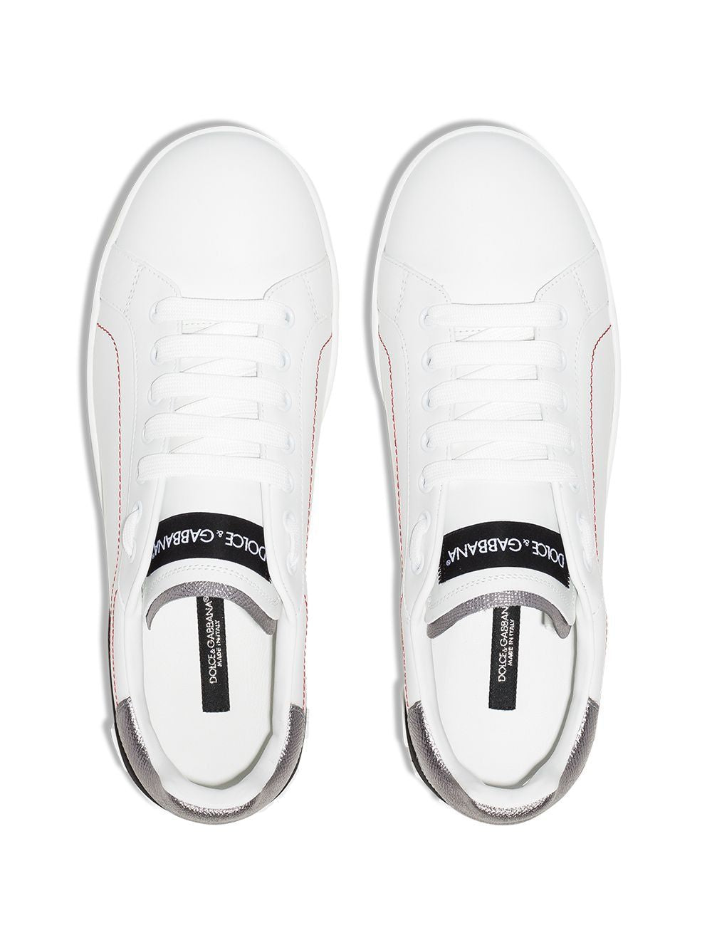 DOLCE & GABBANA Luxurious Leather Portofino Sneakers