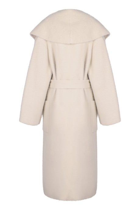 ELISABETTA FRANCHI Oversized Belted Jacket