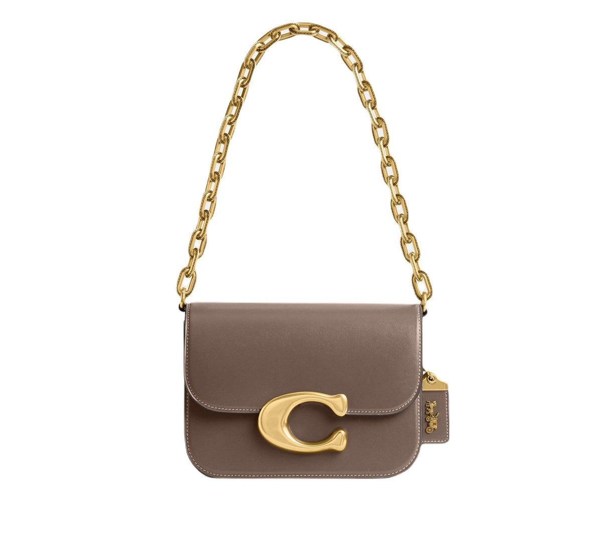 COACH Luxurious Leather Mini Handbag for Women