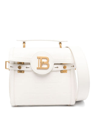 BALMAIN Luxurious Cream Pouch Handbag for Women - SS24 Collection