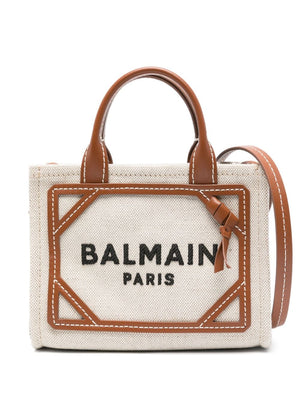 BALMAIN Stylish Beige Tote Bag for Women - 24SS Collection