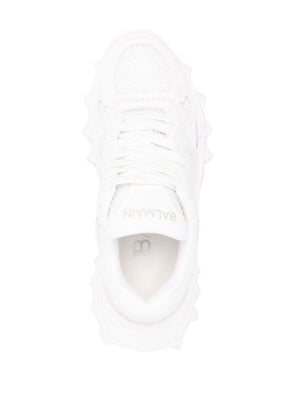 BALMAIN Optic White Women's Maximum Sneakers