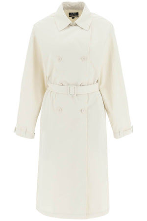 A.P.C. Flared Beige Trench Jacket - Women's Spring/Summer 2024 Collection