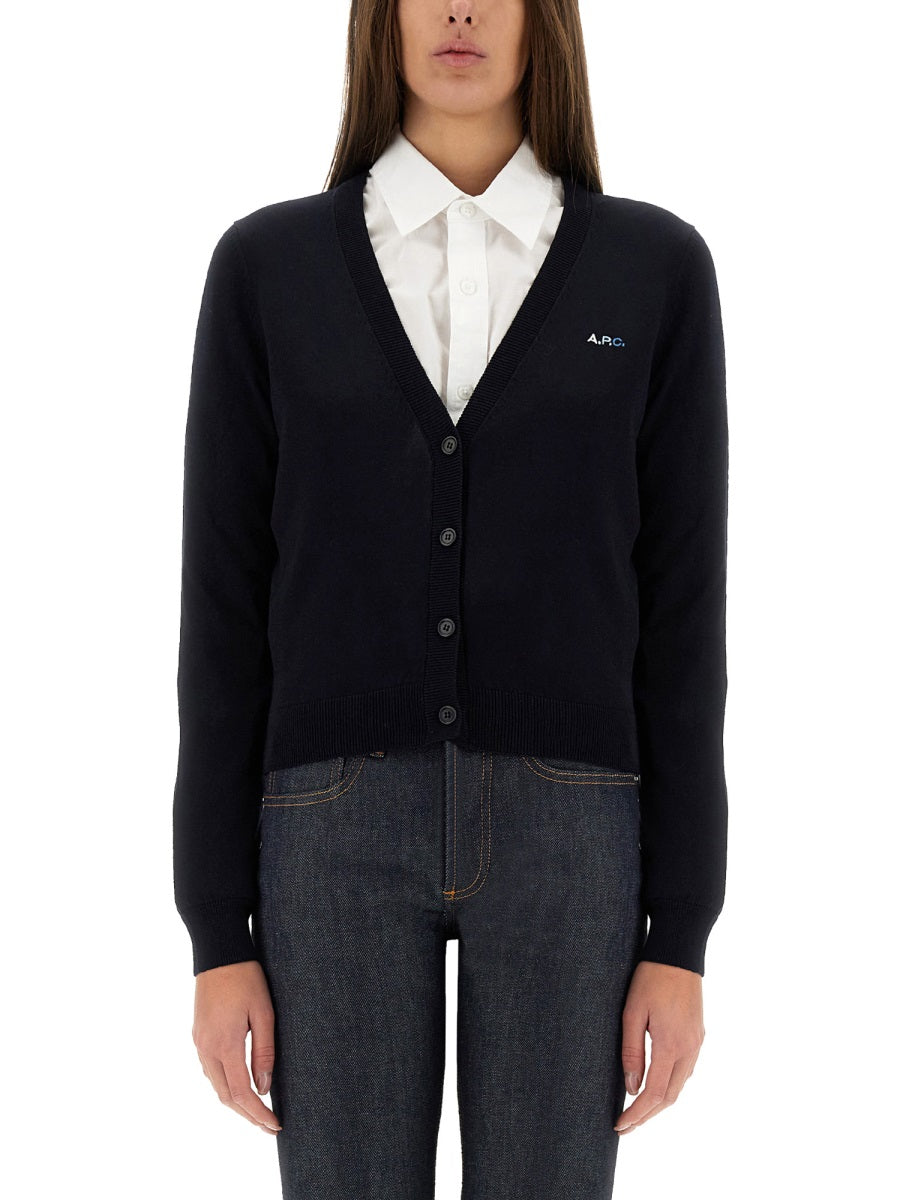 A.P.C. Josephine Cotton Cardigan - Size S