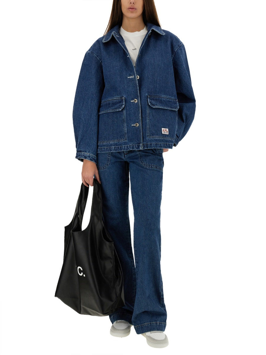 A.P.C. Women’s Mini Denim Jacket