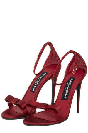 DOLCE & GABBANA Keira 105mm Satin Sandals