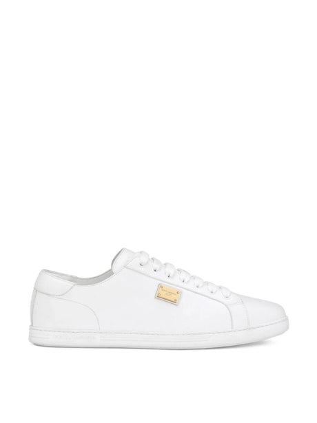 DOLCE & GABBANA Saint Tropez Logo Plaque Men's Sneaker