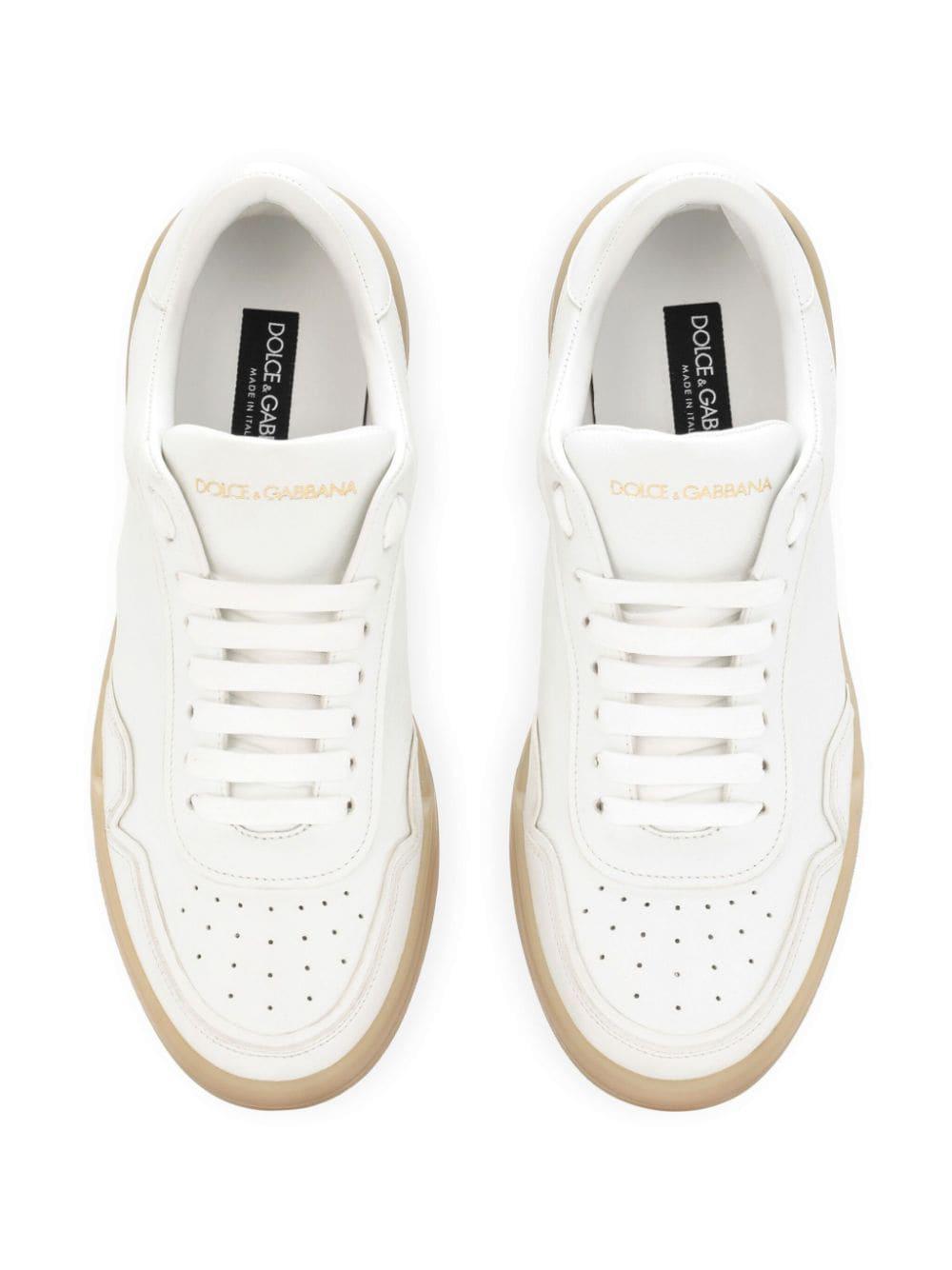 DOLCE & GABBANA New Rome Luxury Leather Sneakers