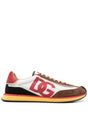 DOLCE & GABBANA Premium Mesh and Suede Cushion Sneakers for Men