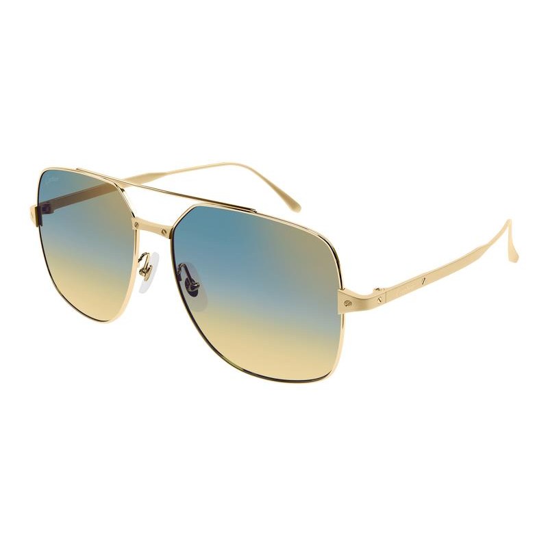 CARTIER Stylish Metal Sunglasses for Women - 2024 Collection