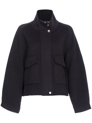 PINKO High Neck Wool Jacket for Women