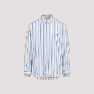 MARNI Classic Cotton Shirt in Blue