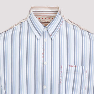 MARNI Classic Cotton Shirt in Blue