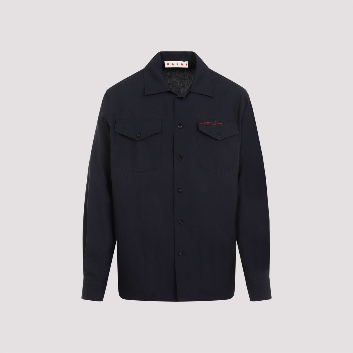 MARNI Luxury Virgin Wool Shirt for Men