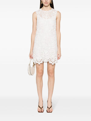 ERMANNO SCERVINO Mini Embroidered Lace Short Dress