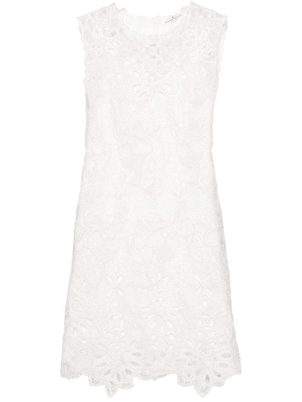 ERMANNO SCERVINO Mini Embroidered Lace Short Dress