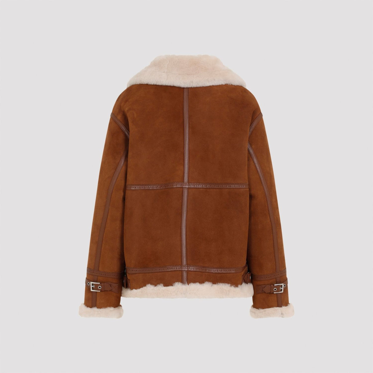 ERMANNO SCERVINO Luxurious Shearling Jacket for Women - FW24 Collection