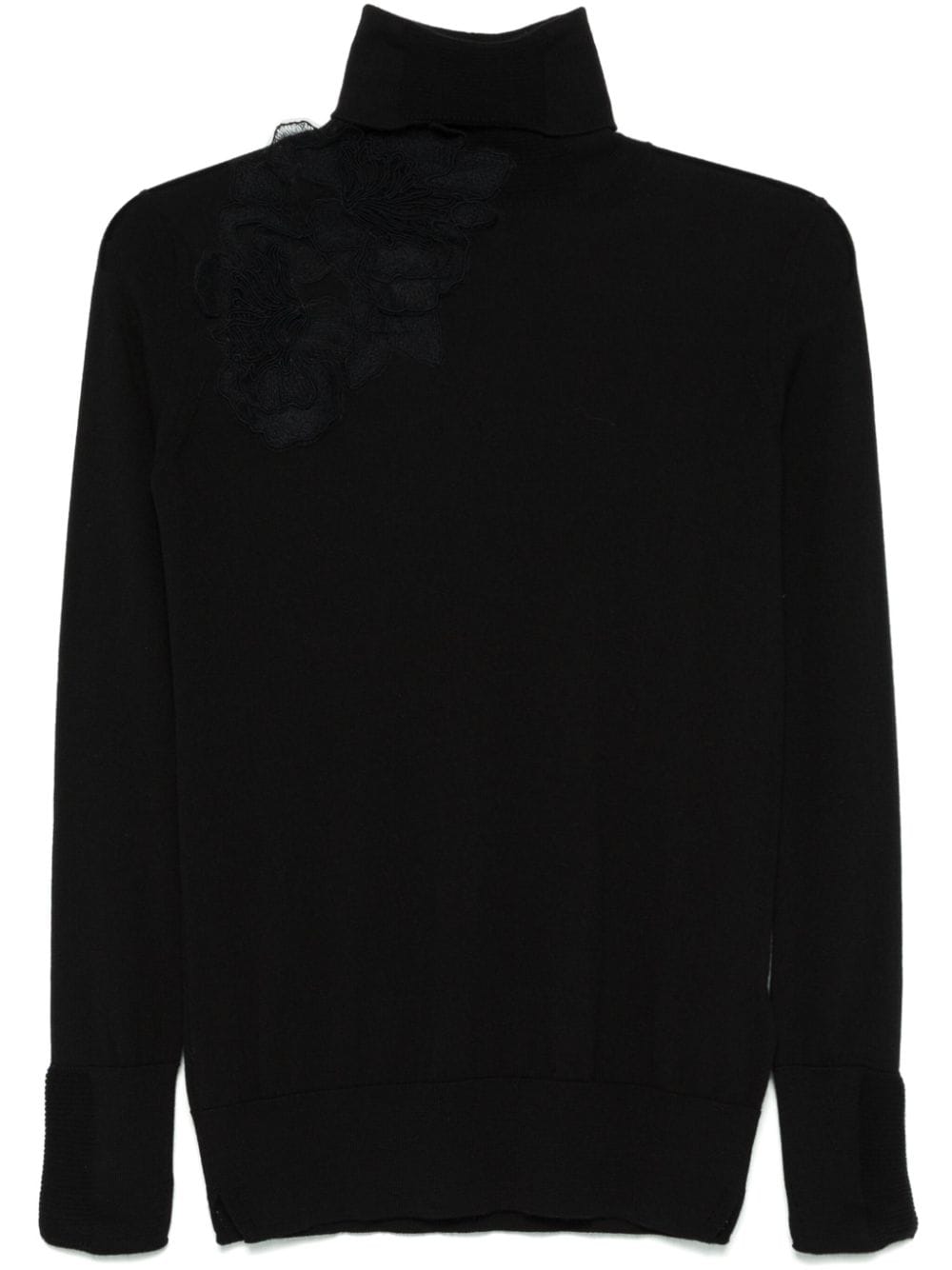 ERMANNO SCERVINO Wool Turtle-Neck Sweater for Women - FW24 Collection