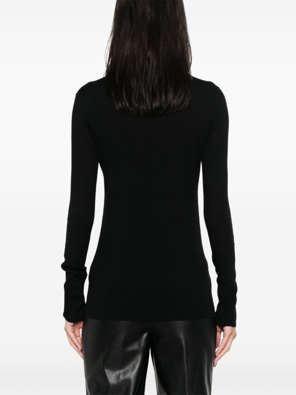 ERMANNO SCERVINO Wool Turtle-Neck Sweater for Women - FW24 Collection