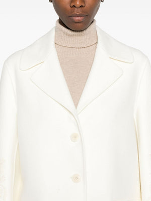 ERMANNO SCERVINO Chic Wool Single-Breasted Jacket for Women - Fall/Winter 2024