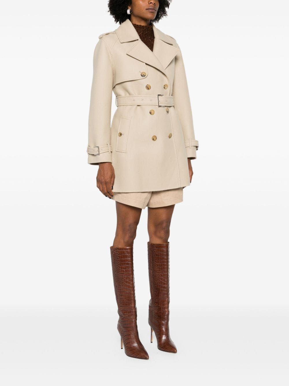 ERMANNO SCERVINO Chic Women's Raincoat for FW24