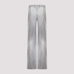 ERMANNO SCERVINO Chic Grey Tailored Trousers