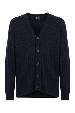 DRUMOHR Elegant Wool and Cashmere Cardigan for Men