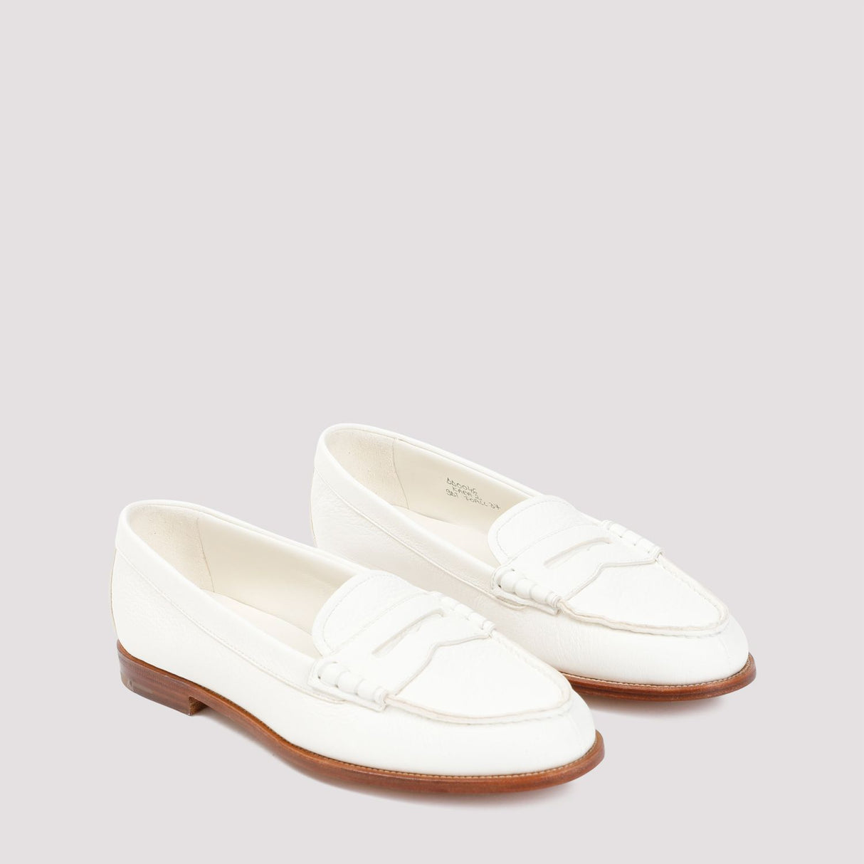 Giày Loafers Da Hươu Màu Da Trần - Bộ sưu tập SS24