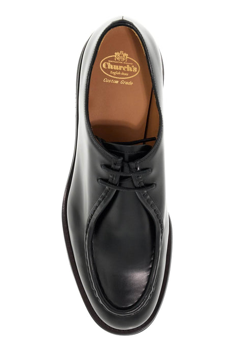 CHURCH'S NELLY BRUSHED LEATHER LACE-UP