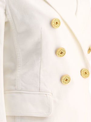 BALMAIN 24FW White Outer for Women