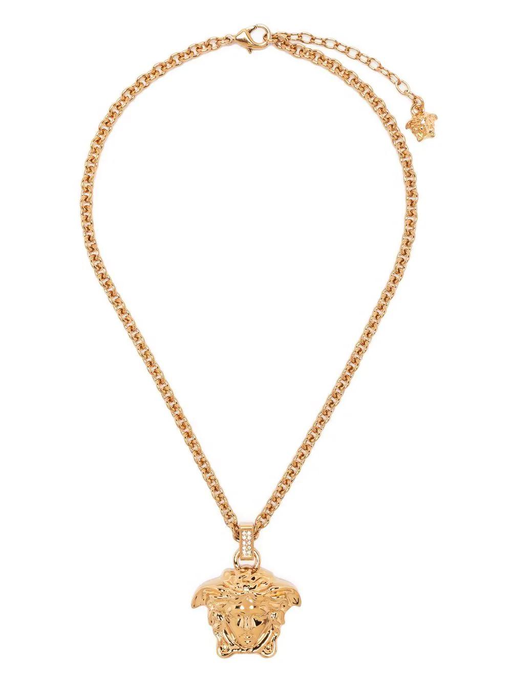 VERSACE Sparkle and Shine with This Statement Necklace