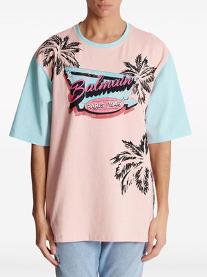 BALMAIN Miami Nights Oversized T-Shirt