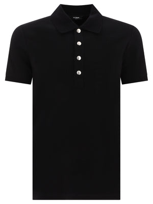 BALMAIN Black 24FW Tunic Top for Men - Stylish and Versatile